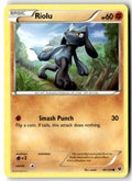 Front of Riolu (46) 46/124 from XY - Fates Collide