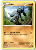 Front of Riolu (46) 46/124 from XY - Fates Collide