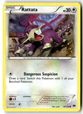 Front of Rattata 87/122 from XY - BREAKpoint