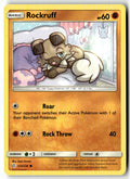 Front of Rockruff 123/236 from SM - Cosmic Eclipse