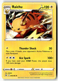 Front of Raichu 053/196 from Lost Origin