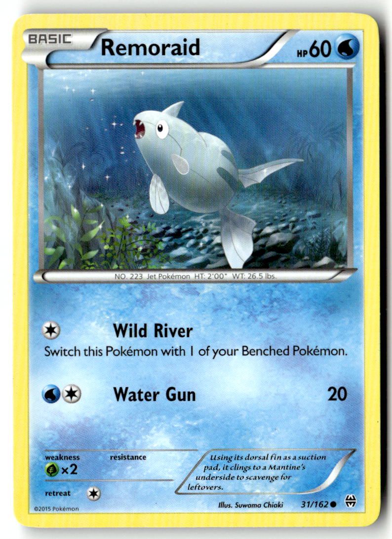 Front of Remoraid (31) 31/162 from XY - BREAKthrough