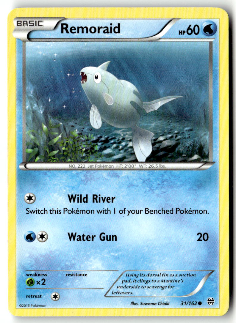 Front of Remoraid (31) 31/162 from XY - BREAKthrough