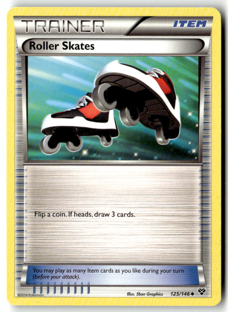 Front of Roller Skates 125/146 from XY Base Set