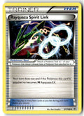 Front of Rayquaza Spirit Link 87/108 from XY - Roaring Skies