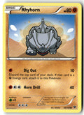 Front of Rhyhorn 60/146 from XY Base Set
