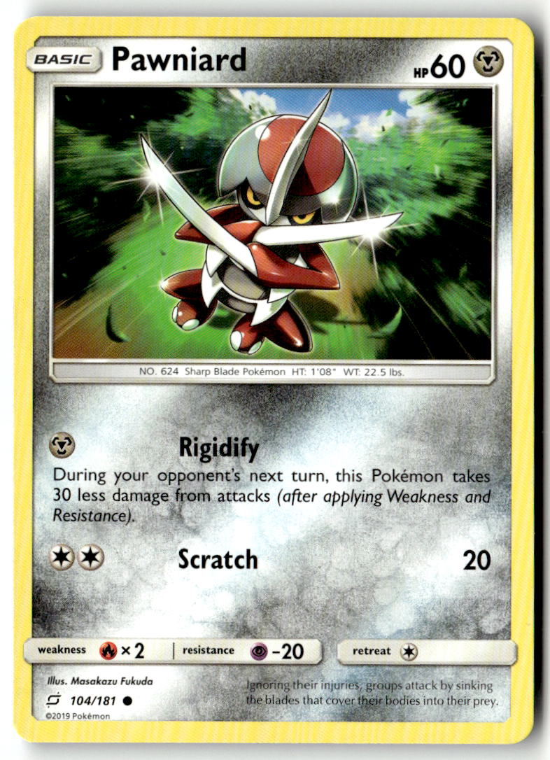 Front of Pawniard 104/181 from SM - Team Up