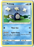 Front of Poliwag 30/149 from SM Base Set