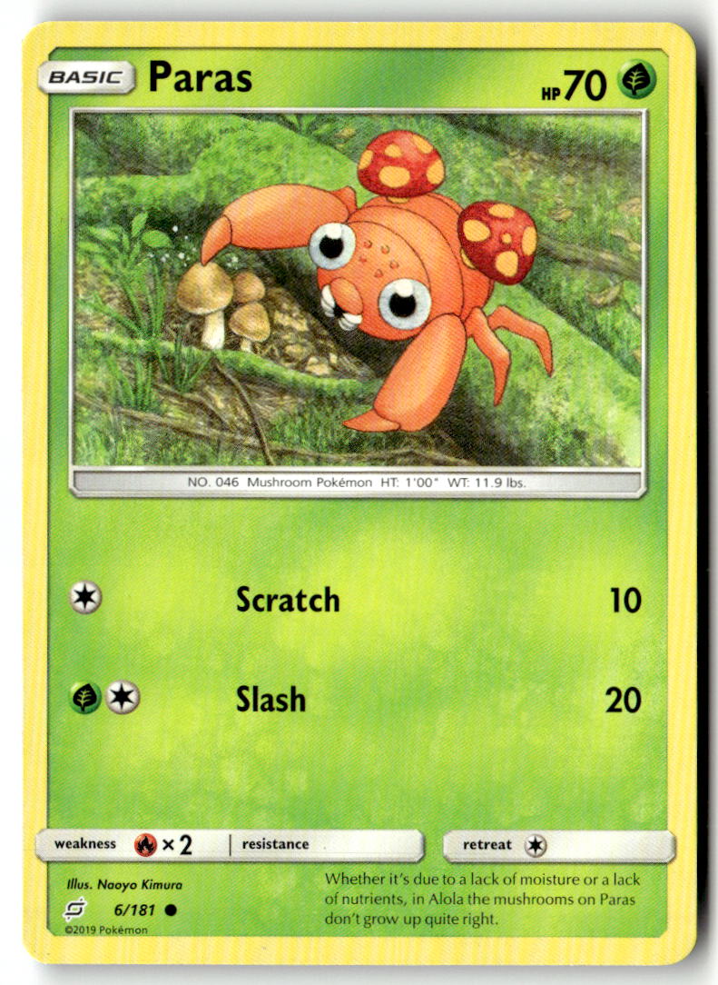 Front of Paras 6/181 from SM - Team Up