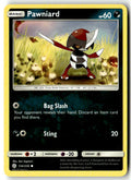 Front of Pawniard 134/236 from SM - Cosmic Eclipse