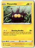 Front of Pincurchin 077/202 from Sword & Shield Base Set