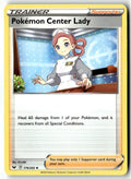 Front of Pokemon Center Lady 176/202 from Sword & Shield Base Set