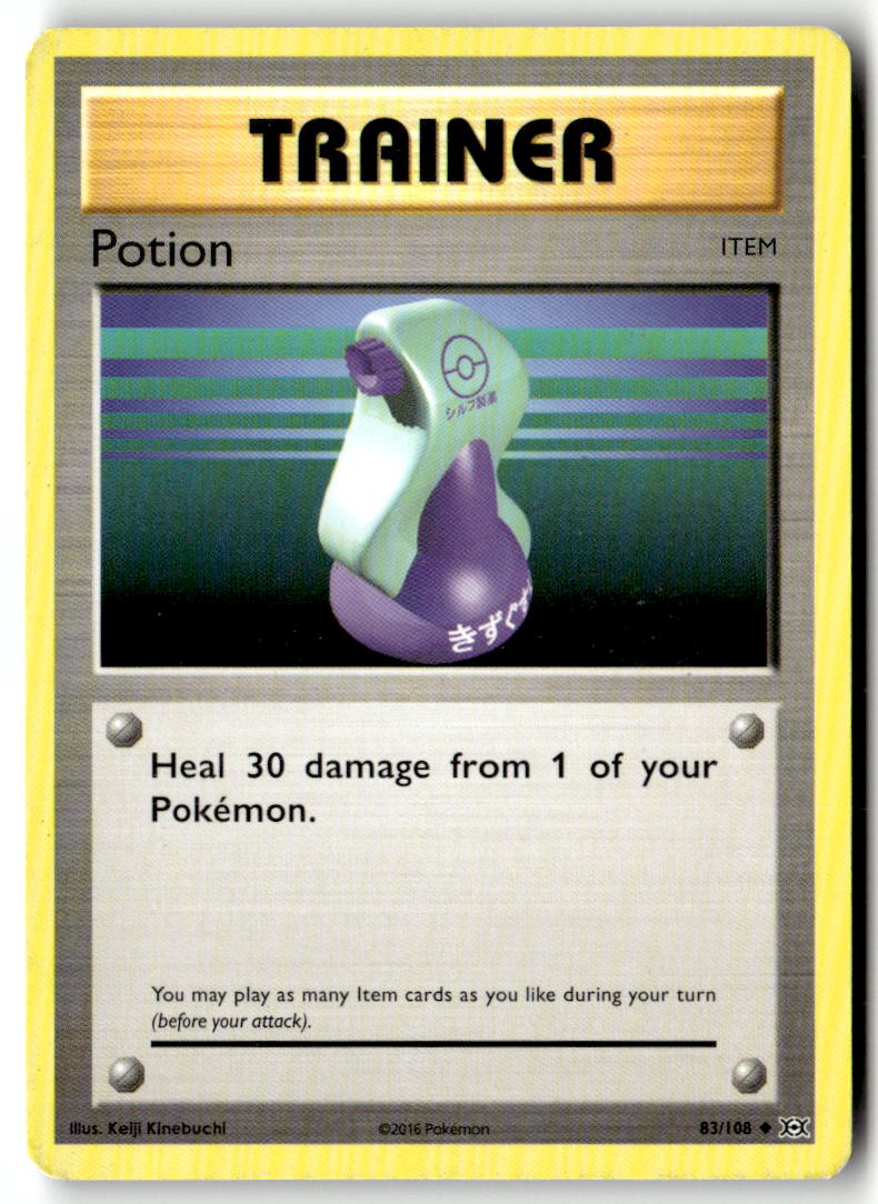 Front of Potion 83/108 from XY - Evolutions