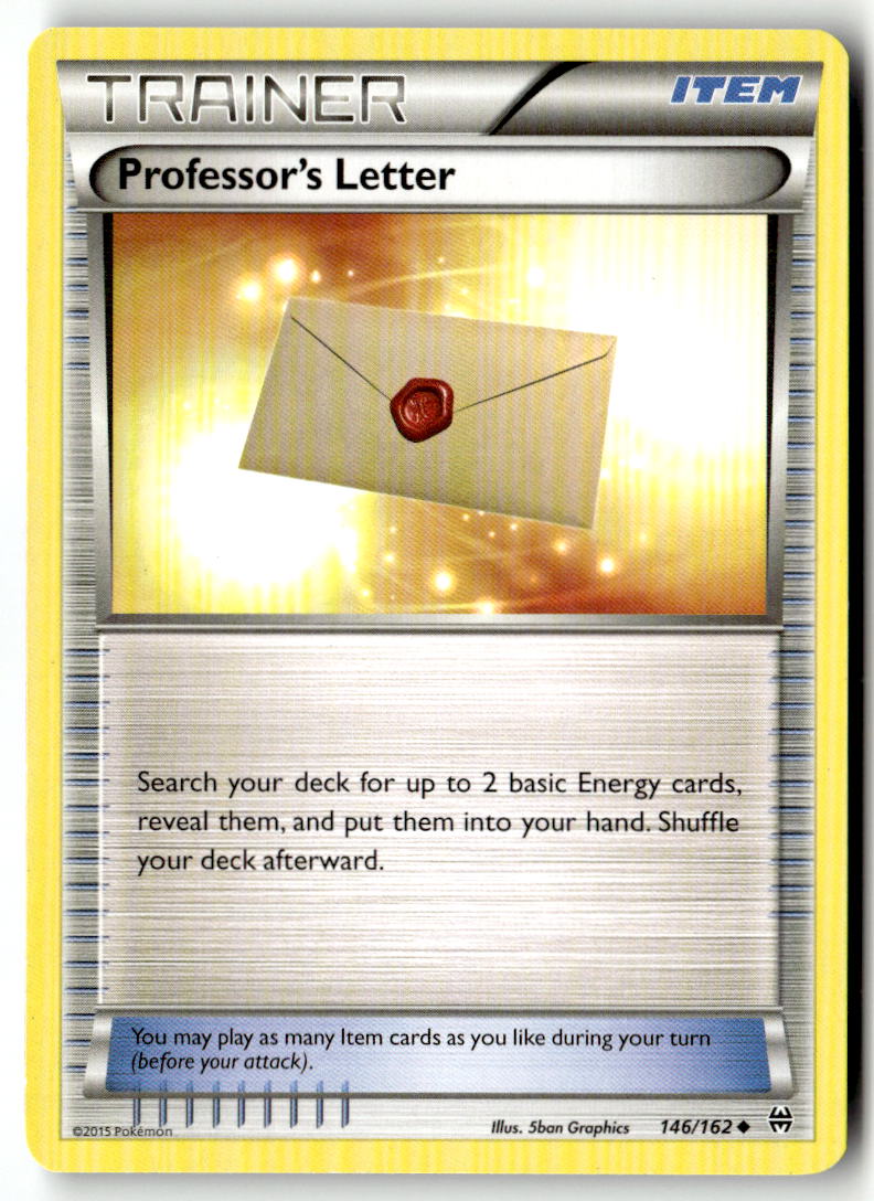 Front of Professor's Letter 146/162 from XY - BREAKthrough