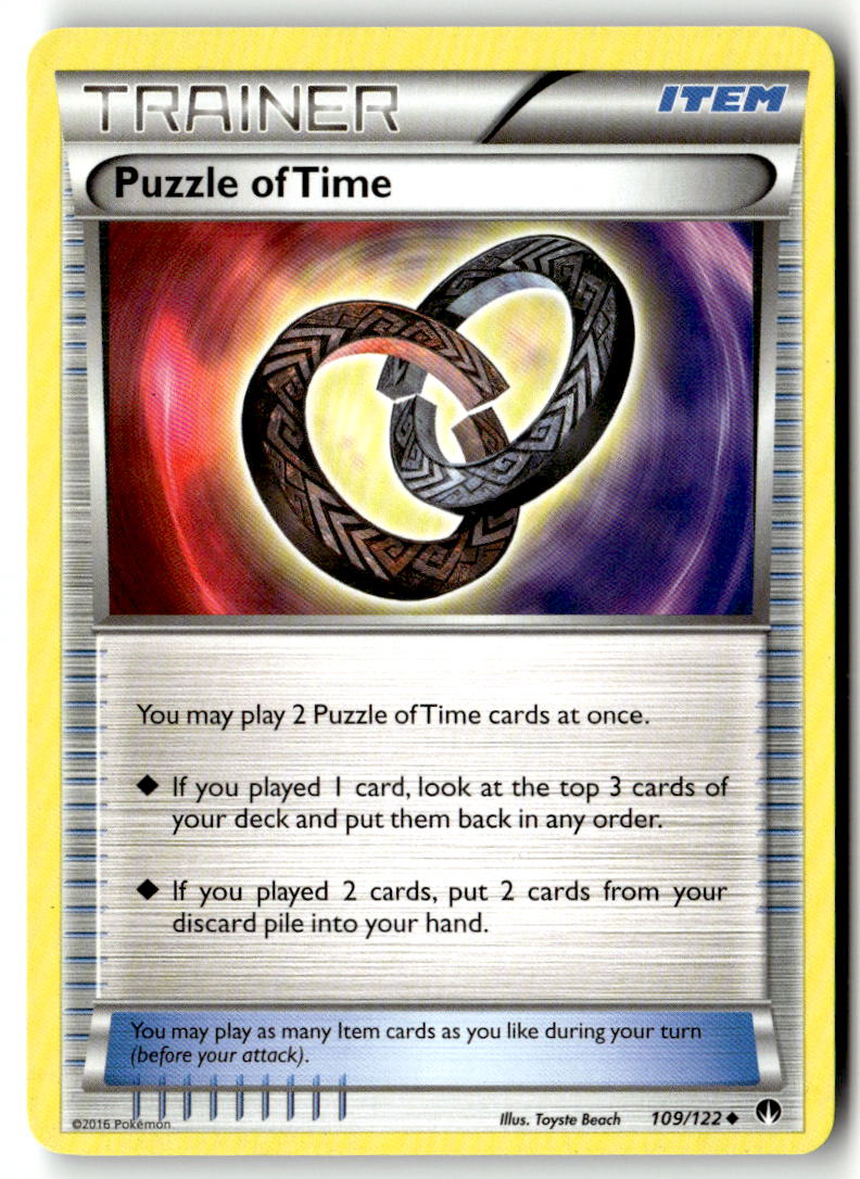 Front of Puzzle of Time 109/122 from XY - BREAKpoint