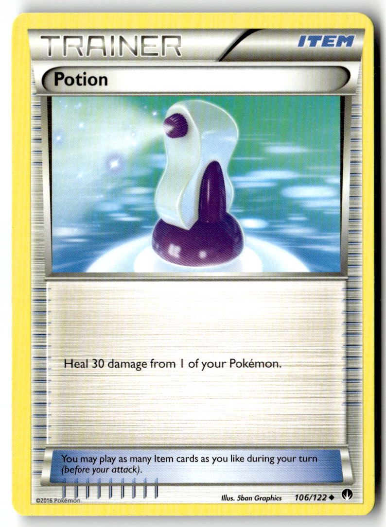Front of Potion 106/122 from XY - BREAKpoint