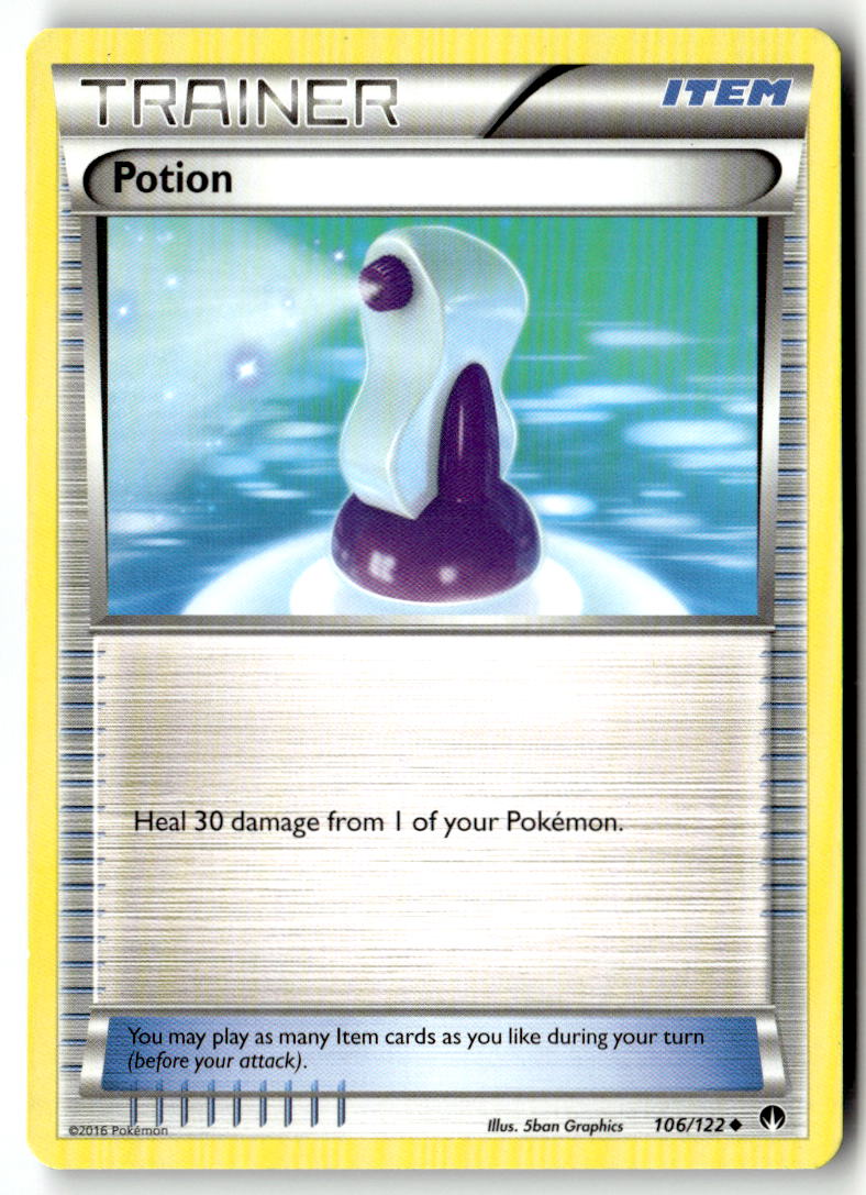Front of Potion 106/122 from XY - BREAKpoint