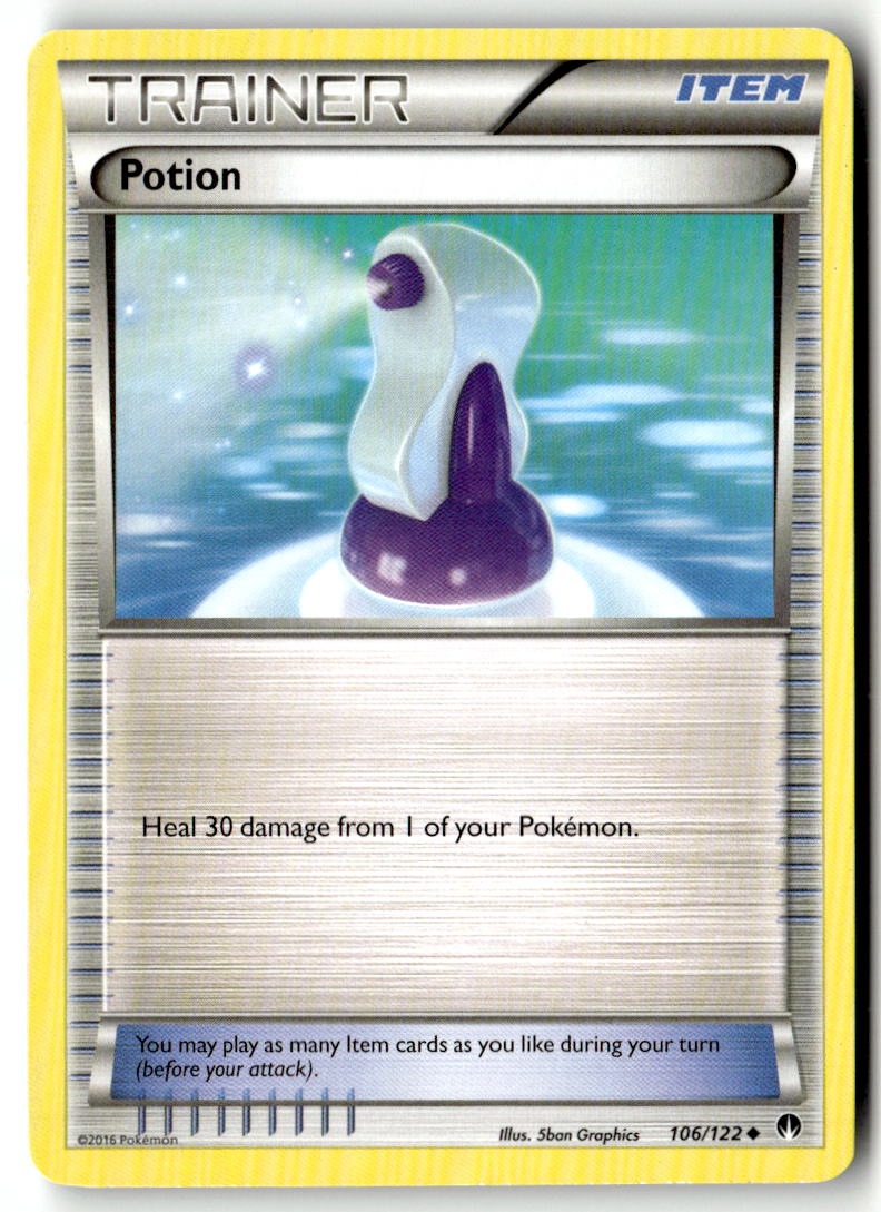 Front of Potion 106/122 from XY - BREAKpoint