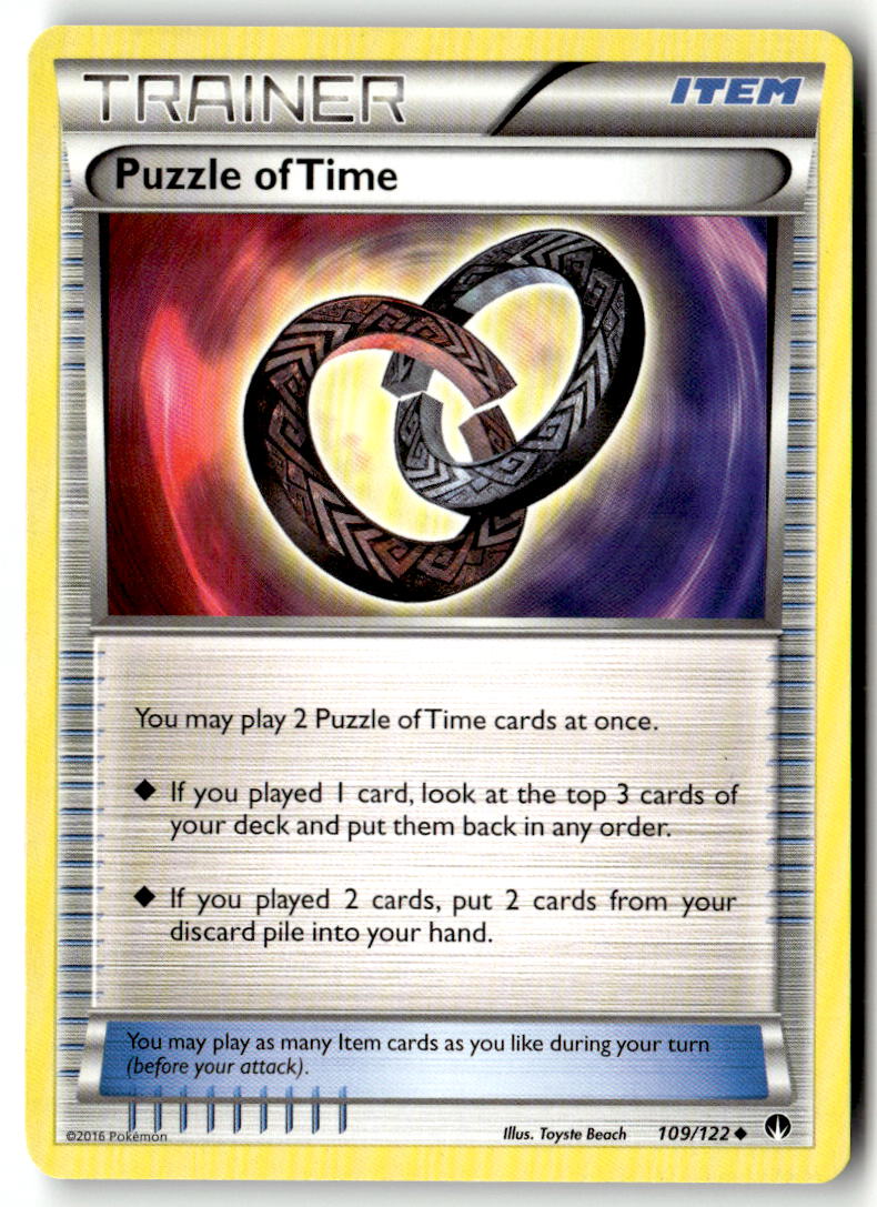 Front of Puzzle of Time 109/122 from XY - BREAKpoint