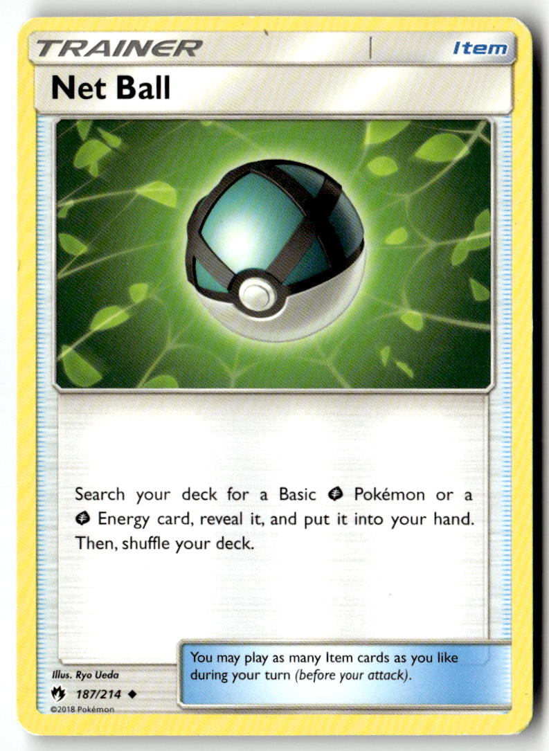 Front of Net Ball 187/214 from SM - Lost Thunder