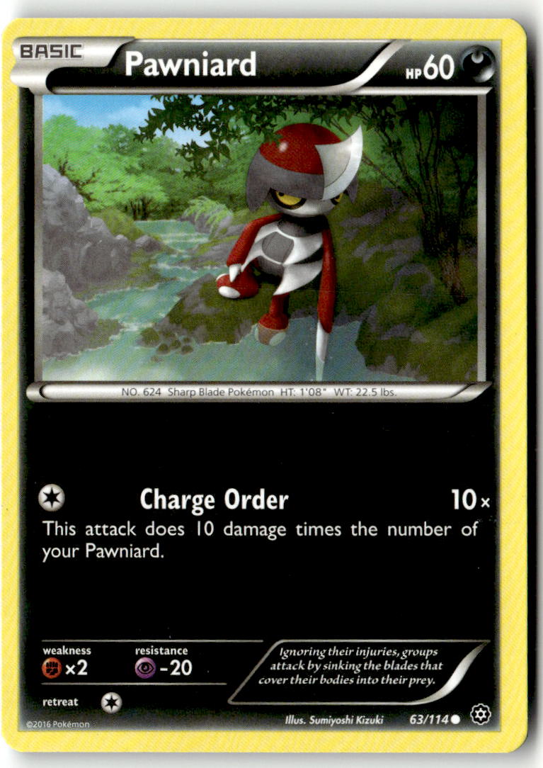 Front of Pawniard 63/114 from XY - Steam Siege