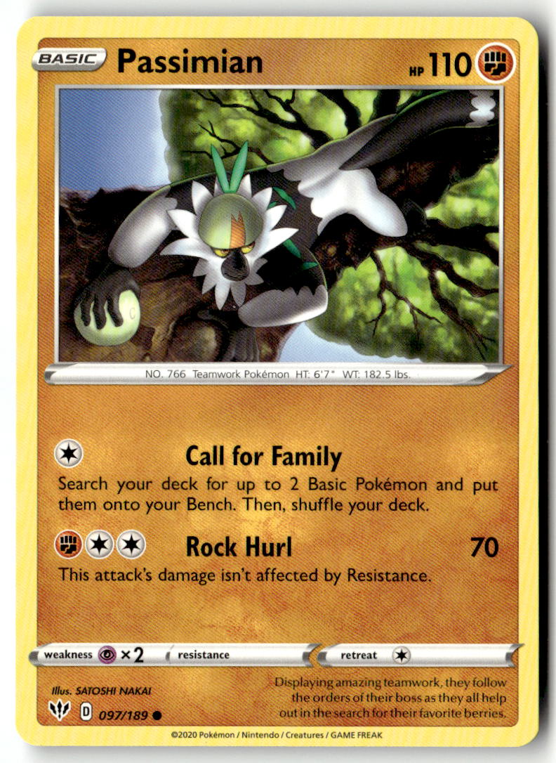 Front of Passimian 097/189 from Darkness Ablaze