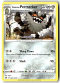 Front of Galarian Perrserker 085/159 from Crown Zenith