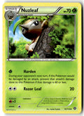 Front of Nuzleaf 10/114 from XY - Steam Siege
