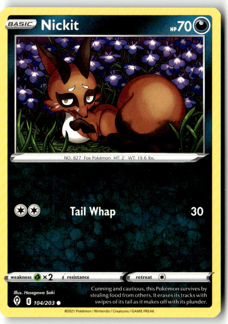 Front of Nickit 104/203 from Evolving Skies