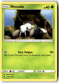 Front of Nincada 29/214 from SM - Lost Thunder