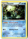 Front of Omastar 18/124 from XY - Fates Collide