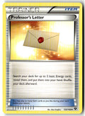 Front of Professor's Letter 123/146 from XY Base Set