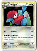 Front of Porygon2 65/98 from XY - Ancient Origins