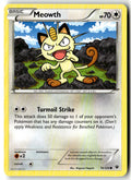Front of Meowth 74/124 from XY - Fates Collide