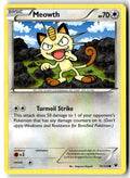 Front of Meowth 74/124 from XY - Fates Collide