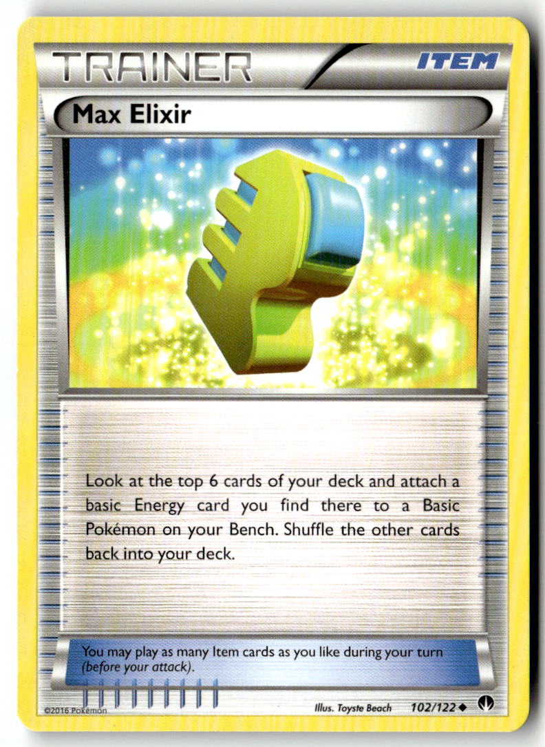Front of Max Elixir 102/122 from XY - BREAKpoint