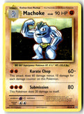 Front of Machoke 58/108 from XY - Evolutions