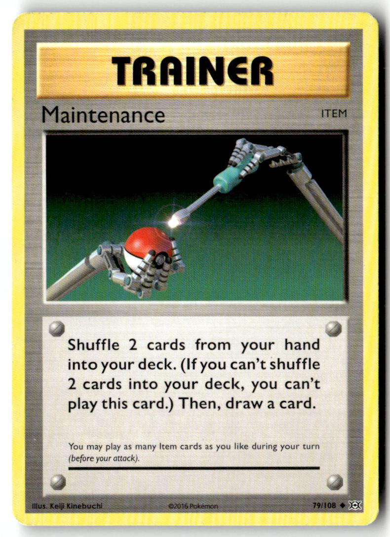 Front of Maintenance 79/108 from XY - Evolutions