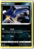 Front of Murkrow 106/195 from Silver Tempest