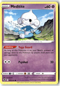 Front of Meditite 072/195 from Silver Tempest