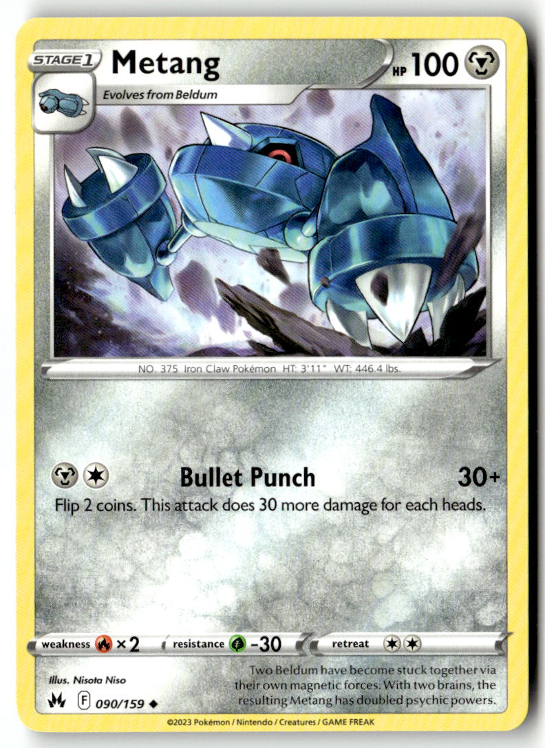 Front of Metang 090/159 from Crown Zenith