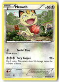 Front of Meowth 67/108 from XY - Roaring Skies