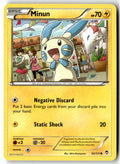 Front of Minun 32/111 from XY - Furious Fists
