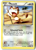 Front of Meowth 114/162 from XY - BREAKthrough