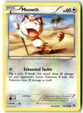 Front of Meowth 114/162 from XY - BREAKthrough