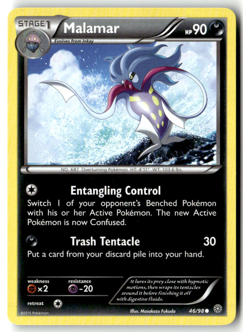 Front of Malamar 46/98 from XY - Ancient Origins