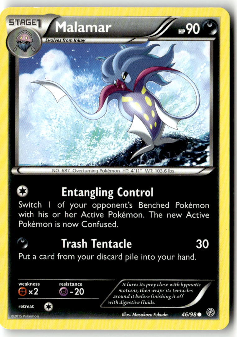 Front of Malamar 46/98 from XY - Ancient Origins