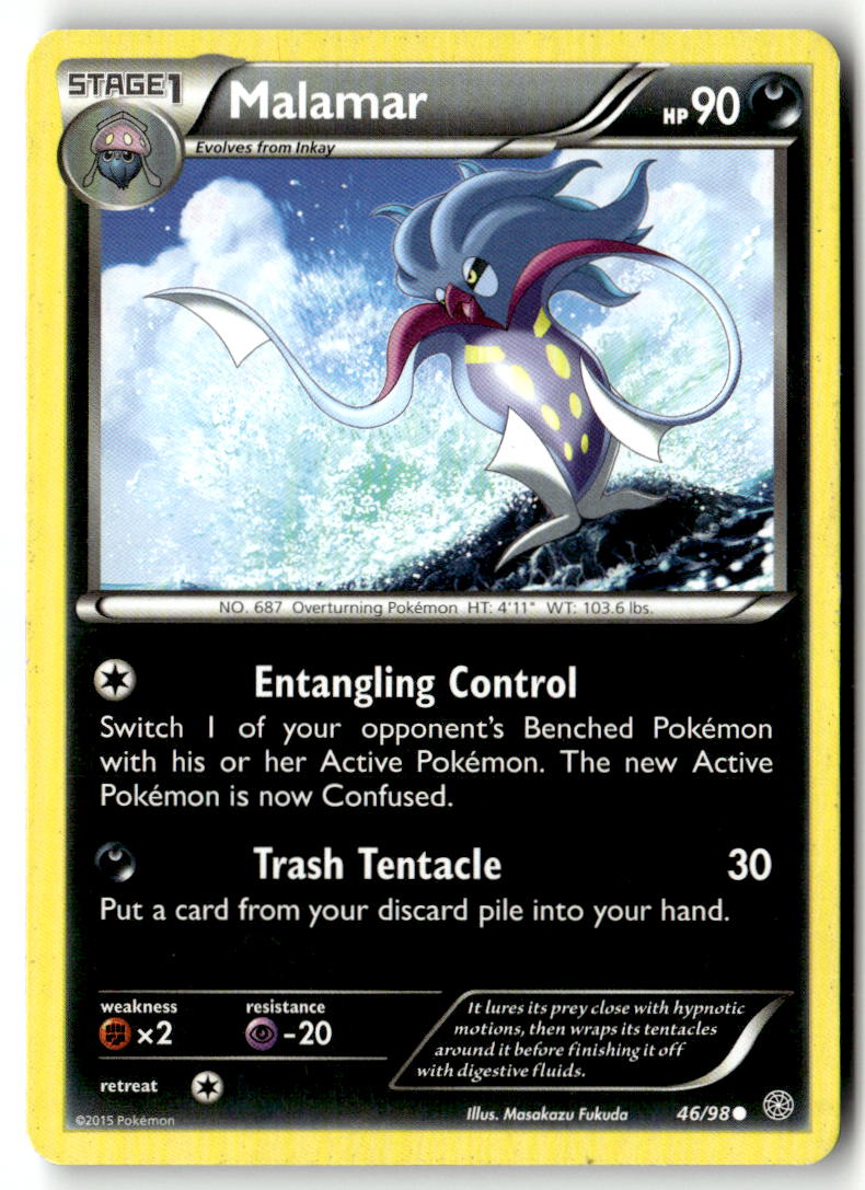Front of Malamar 46/98 from XY - Ancient Origins