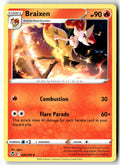 Front of Braixen 026/195 from Silver Tempest