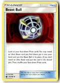 Front of Beast Ball 125/168 from SM - Celestial Storm